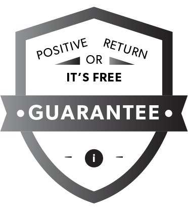If our picks don't provide an overall positive return over your first calendar month, you will be refunded all subscription costs. We only Win if you Win.