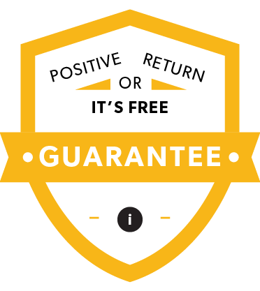 If our picks don’t provide an overall positive return over your 3 month or 12 month period, you receive the next period on us. We are dedicated to your long-term success.